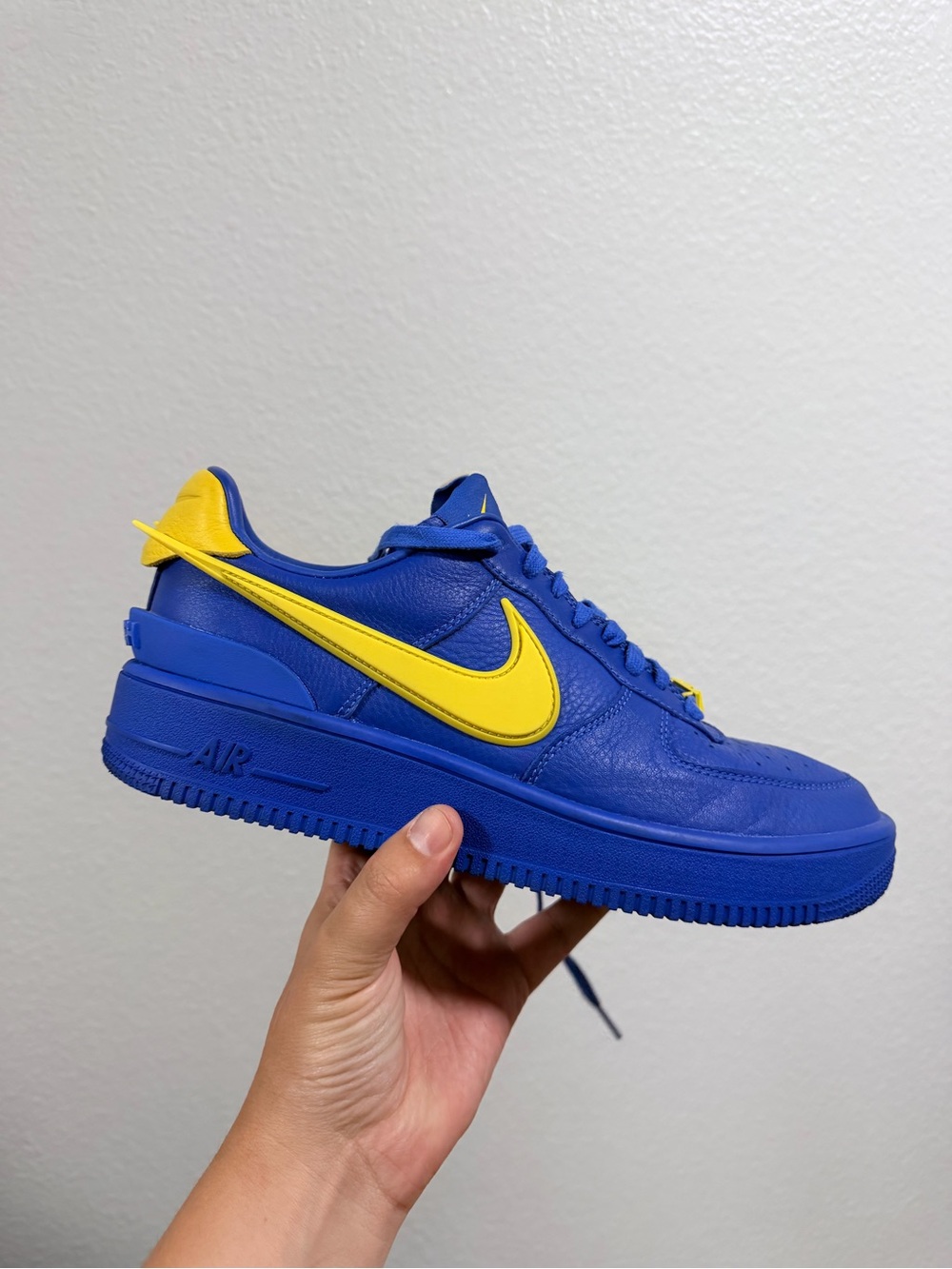 Nike ambush af1 blue and yellow